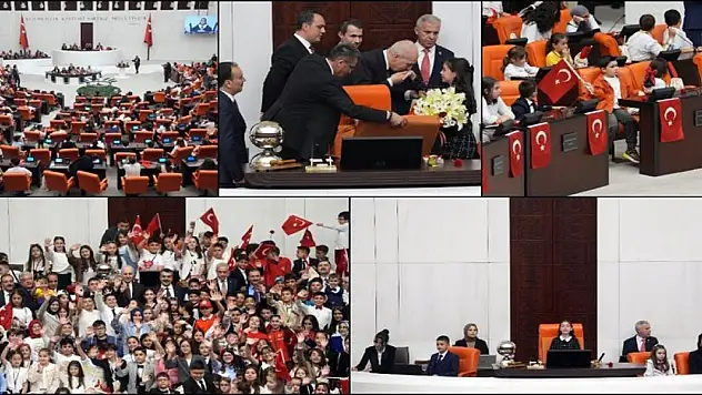 TBMM'deki 23 Nisan etkinliklerine rekor ziyaretçi