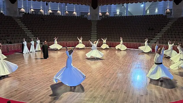 'Teşrif-i Mevlana' etkinlikleri kapsamında Sema Ayini Şerifi icra edildi