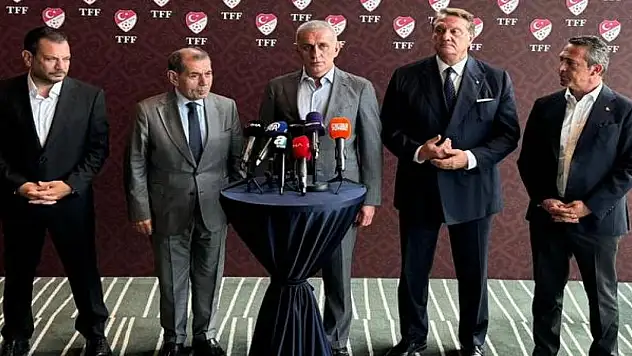 TFF Başkanı Hacıosmanoğlu'ndan beraberlik açıklaması