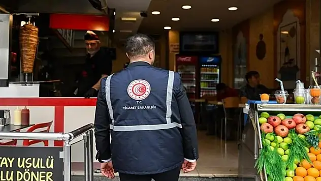 Ticaret Bakanlığı ekipleri kafe ve restoranları denetledi