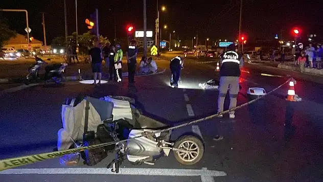 Tır ile çarpışan elektrikli bisiklet sürücüsü hayatını kaybetti