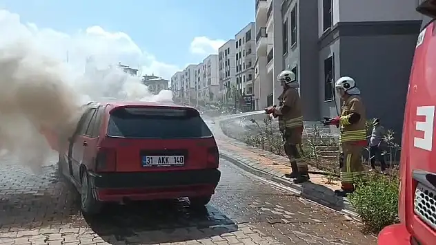 Tofaş alev alev yandı!