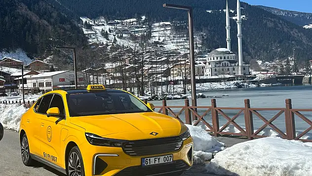 Togg taksi Karadeniz yollarına çıktı!