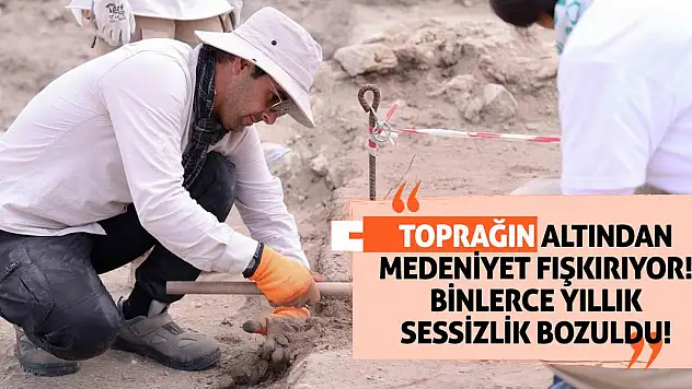 Toprağın Altından Medeniyet Fışkırıyor! Binlerce Yıllık Sessizlik Bozuldu!