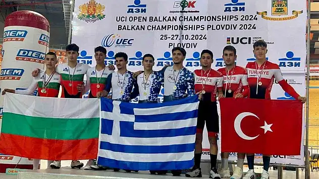 Torkulu pedal Balkan Şampiyonu oldu