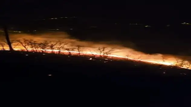 Trabzon'da korkutan yangın