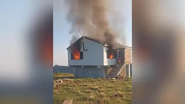 Trabzon'da yayla evinde yangın: 3 ölü