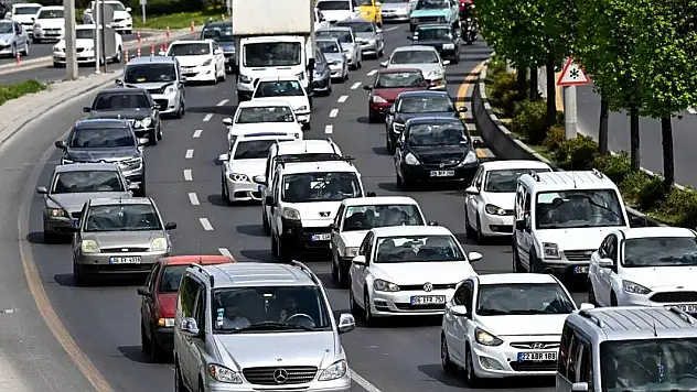 Trafiğe kayıtlı taşıt sayısı yüzde 8,85 arttı