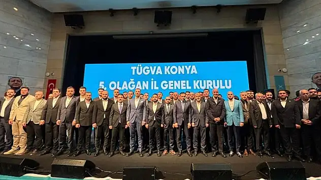 TÜGVA Konya'da Genel Kurul heyecanı yaşandı!