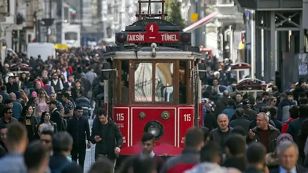 Türkiye, dünya nüfus sıralamasında 18'inci sırada yer aldı