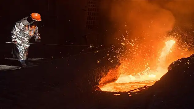 Türkiye'nin ham çelik üretimi mayısta yıllık bazda yüzde 11,6 arttı