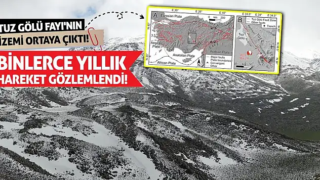 Tuz Gölü Fayı'nın Gizemi Ortaya Çıktı! Binlerce Yıllık Hareket Gözlemlendi!