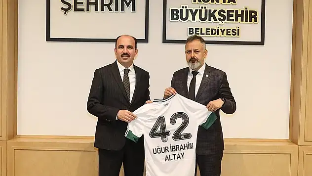 Uğur İbrahim Altay ile Ömer Korkmaz'dan Konyaspor zirvesi! İşte merak edilen görüşmenin detayları
