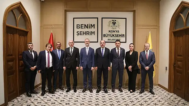 Ukrayna Heyeti Konya'da! Şehre Hayran Kaldılar