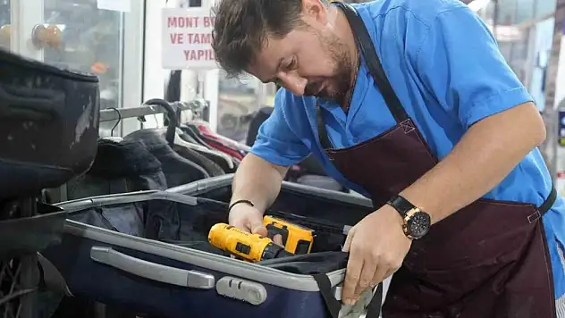 Üniversite yolculuğu öncesi tamircilerde valiz mesaisi
