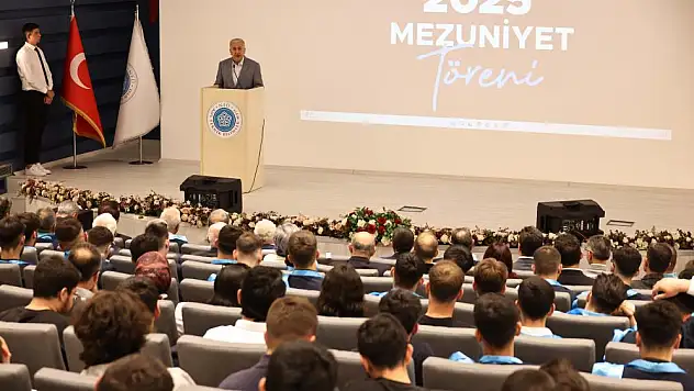 Üretimin kalbindeki okul, ilk mezunlarını verdi