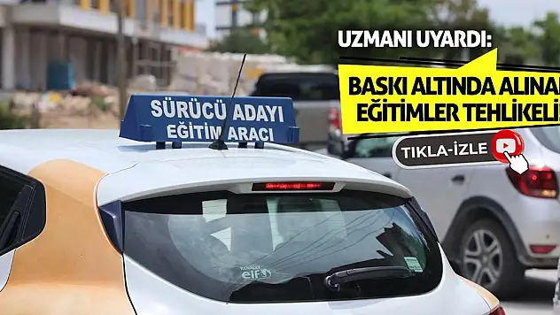 Uzmanı Uyardı: Baskı altında alınan eğitimler tehlikeli!