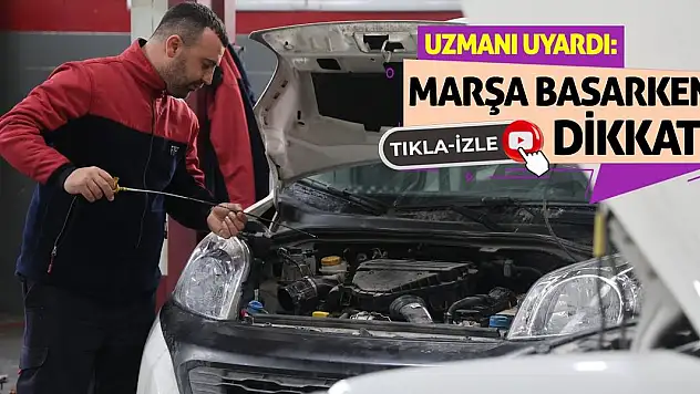 Uzmanı Uyardı: Marşa Basarken Dikkat!