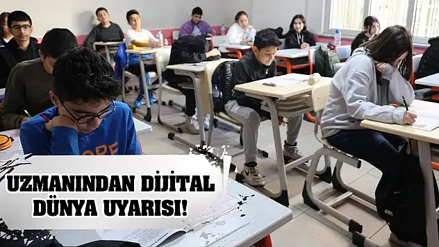 Uzmanından dijital dünya uyarısı!