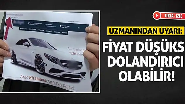 Uzmanından Uyarı: Fiyat Düşükse Dolandırıcı Olabilir!