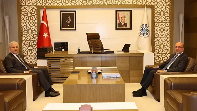 Vali Akın'dan Başkan Pekyatırmacı'ya Ziyaret