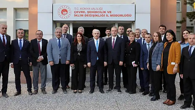 Vali Akın'dan Çevre, Şehircilik ve İklim Değişikliği Müdürlüğü'ne Ziyaret