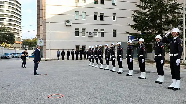 Vali Akın'dan, İl Emniyet Müdürlüğü'ne Ziyaret