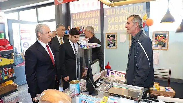 Vali İbrahim Akın'dan Derebucak'a ziyaret