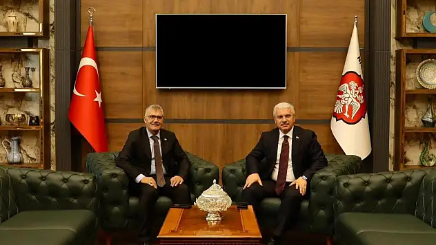 Vali İbrahim Akın'dan Niğde Valisi Cahit Çelik'e ziyaret