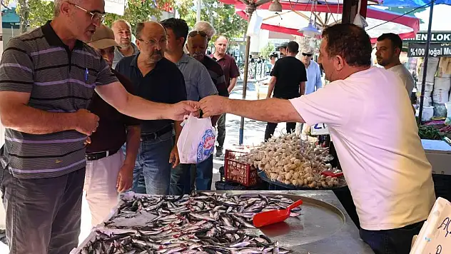 Vatandaşlar Kuyrukta, Esnaf Yarışta! 2 Günde 6 Ton Balık Dağıtıldı!