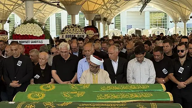 Vefat eden iş insanı Fatih Yücelik son yolculuğuna uğurlandı