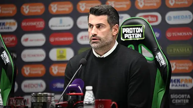 Volkan Demirel: Konyaspor'u tebrik ederim
