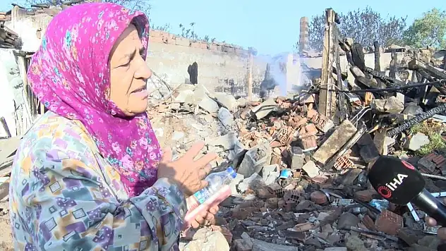 Yangında Her Şeyi Gitti! Geride Bir Can, Kimlik ve Telefon Kaldı