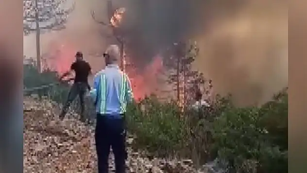 Yangında Kalp Krizi Geçiren İtfaiyeci Hayatını Kaybetti