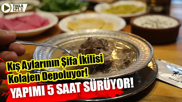 Yapımı 5 Saat Sürüyor! Kış Aylarının Şifa İkilisi Kolajen Depoluyor!