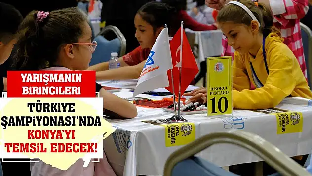 Yarışmanın Birincileri Türkiye Şampiyonası'nda Konya'yı Temsil Edecek!