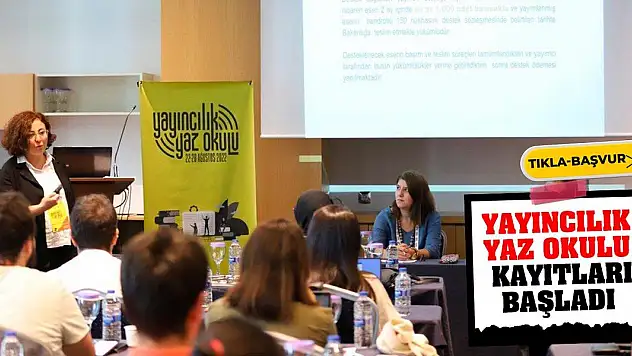 Yayıncılık Yaz Okulu Kayıtları Başladı