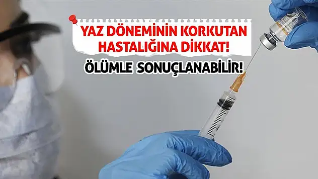 Yaz Döneminin Korkutan Hastalığına Dikkat! Ölümle Sonuçlanabilir!