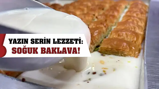 Yazın Serin Lezzeti: Soğuk Baklava!
