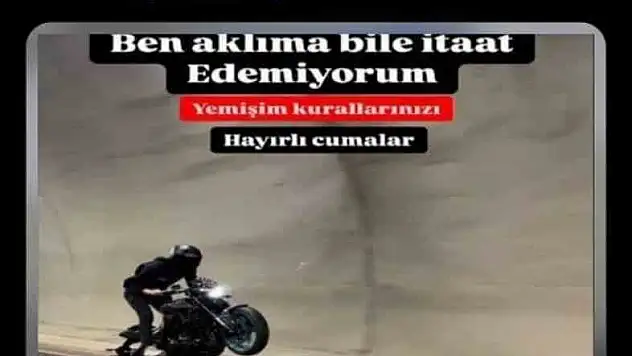 'Yemişim kurallarınızı' notuyla paylaştı 'Gereği yapıldı'