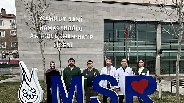 Yeşilay Konya Şube Başkanı Küçükbezirci'den lise kulüplerine ziyaret