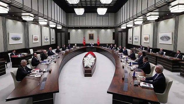 Yılın ilk kabine toplantısı bugün yapılacak