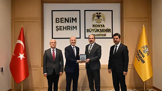 YÖK Başkanı Özvar, Başkan Altay'ı Ziyaret Etti