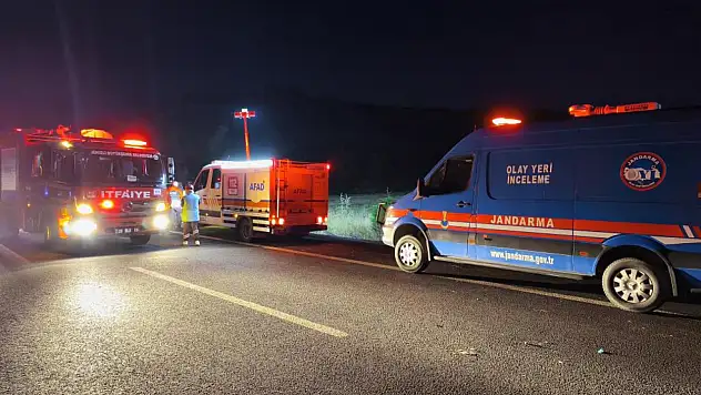 Yolcu otobüsü alev aldı: 3 ölü, 20 yaralı!