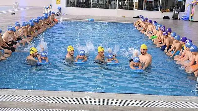 'Yüzme Bilmeyen Kalmasın' projesinde eğitimler devam ediyor!