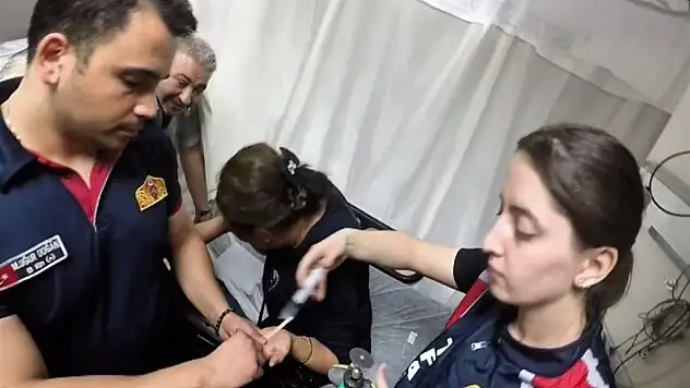 Yüzük Çıkmayınca Devreye İtfaiye Girdi!