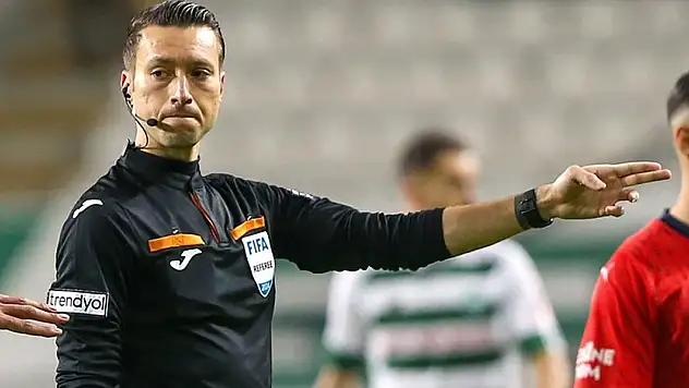 Zorbay Küçük bu sezon üçüncü kez Konyaspor maçını yönetecek