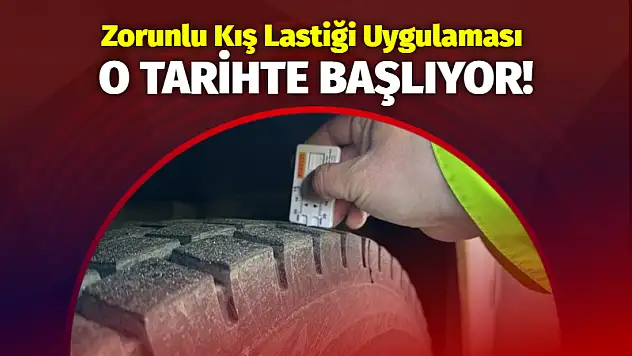 Zorunlu Kış Lastiği Uygulaması O Tarihte Başlıyor!