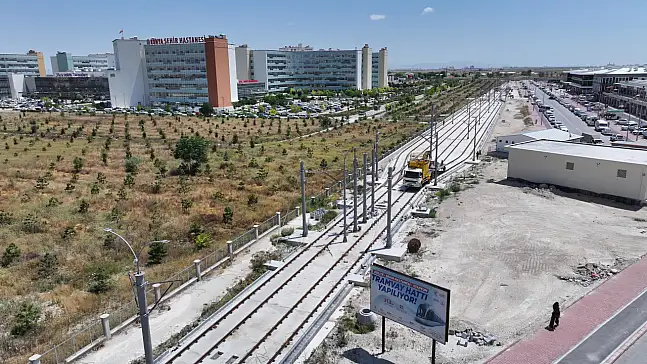Başkan Altay duyurdu: Adliye-Şehir Hastanesi Tramvay Hattı Eylül'de açılıyor!