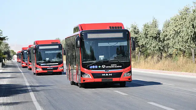 Konya'da otobüs kullananlar dikkat: 14 hattın güzergahı değişiyor!